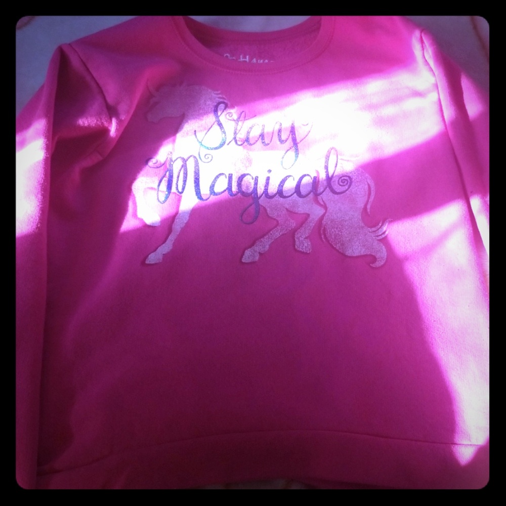 Cute Hanes Stay Magical sweater XL. Kids